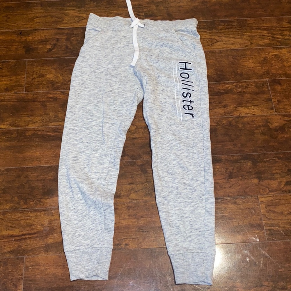 Hollister grey sweatpants/joggers
